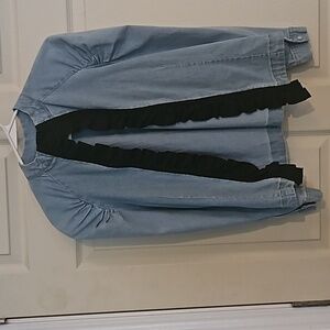 NY & Co denim cardigan size small